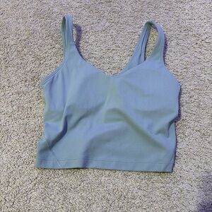 light blue lululemon tank top